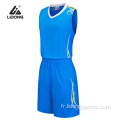 Design uniforme de basket-ball masculin